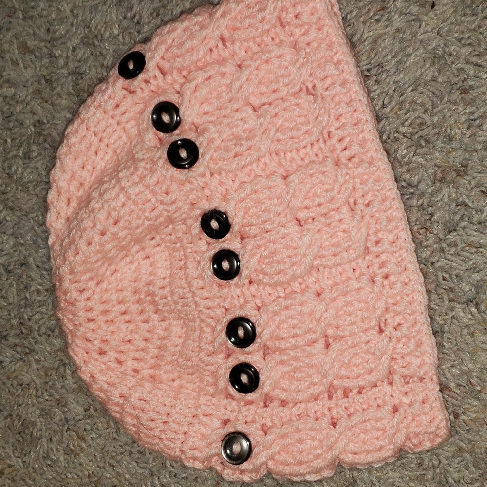 🟠Coral Pink Hat - #0137-E